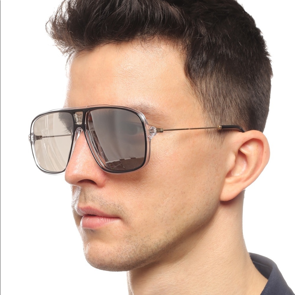 NEW GIVENCHY AVIATOR SUNGLASSES GIVENCHY GV7138/S 006W GREY EYEWEAR GV 7138/S - Picture 3 of 13